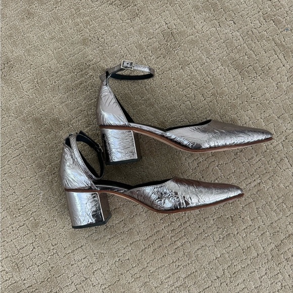 Rachel Comey Mary Jane Tetra Heels Galina Foil 9 - Picture 4 of 11